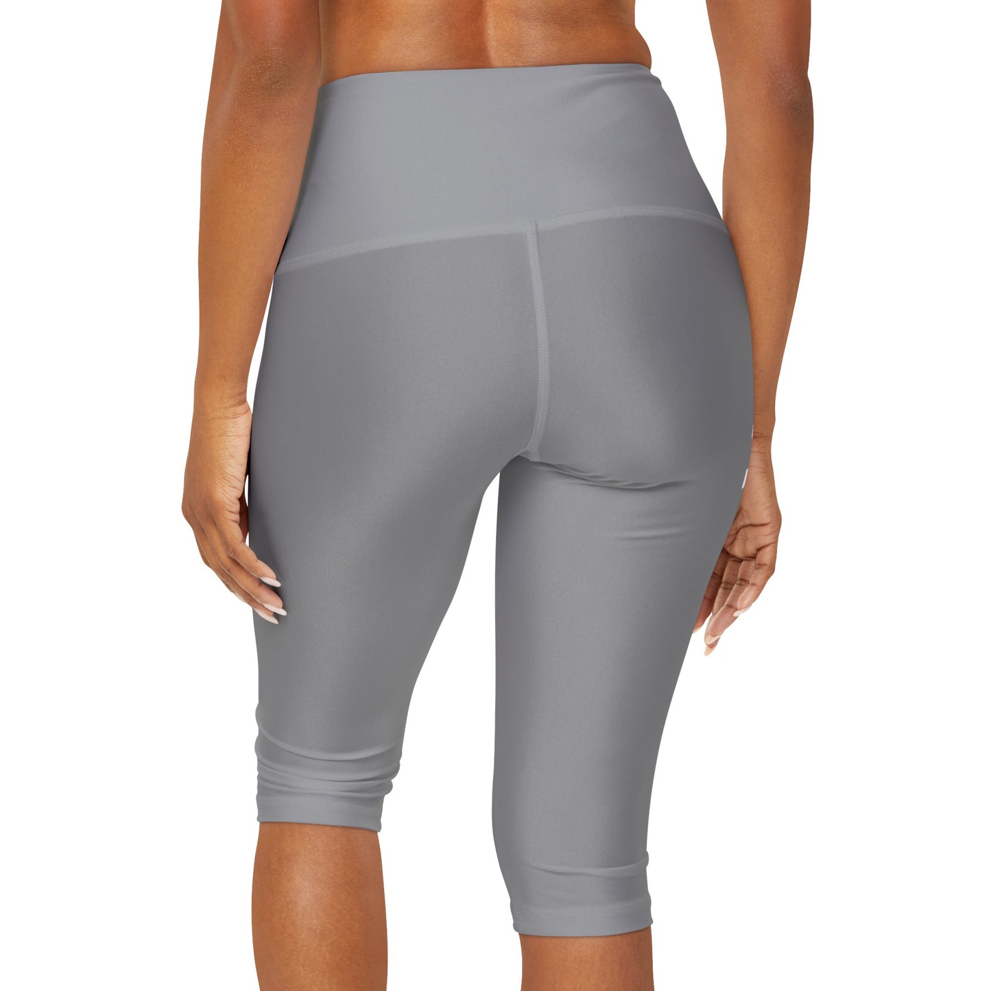 Yoga Capri Leggings - Grey