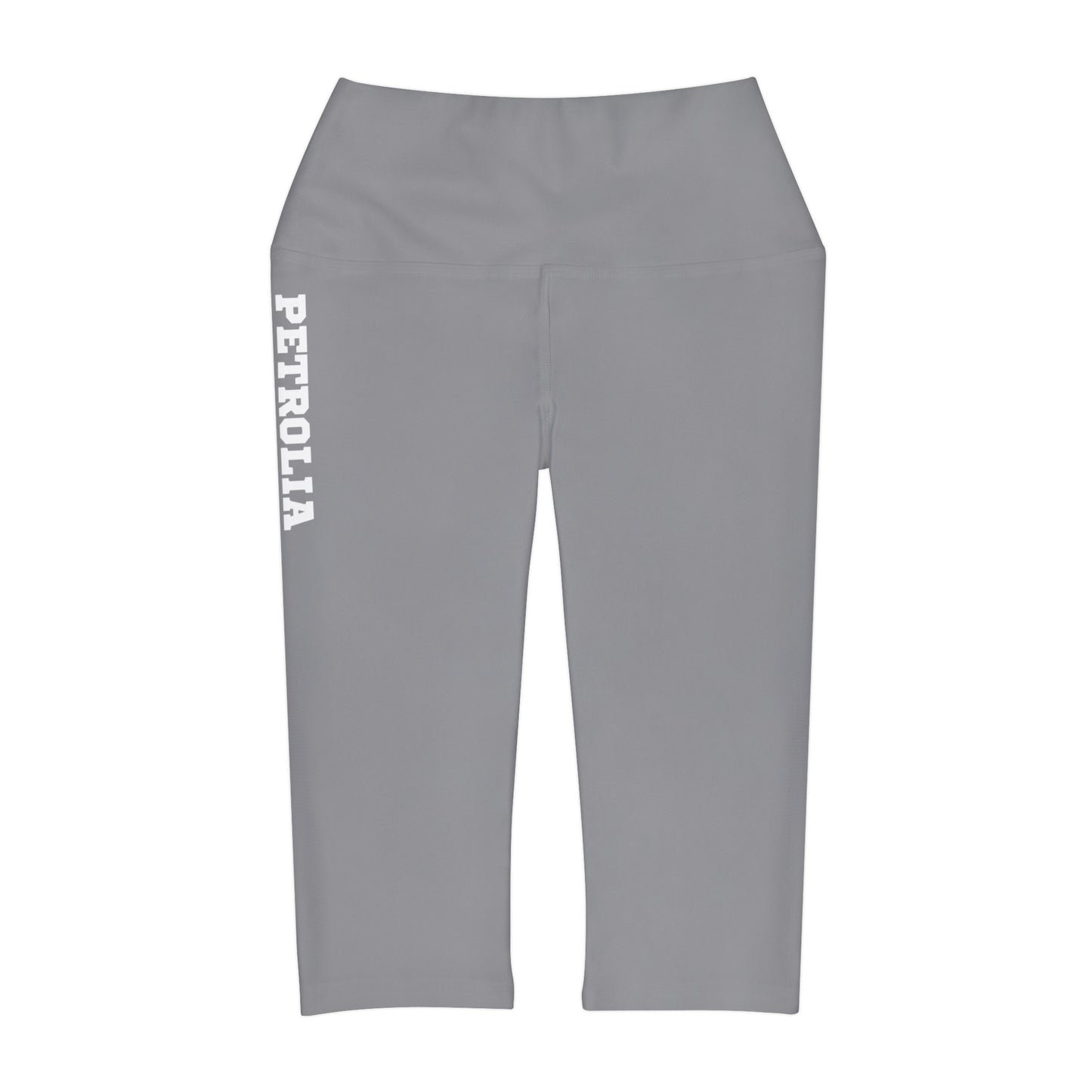 Yoga Capri Leggings - Grey