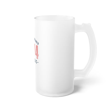 Frosted Glass Beer Mug