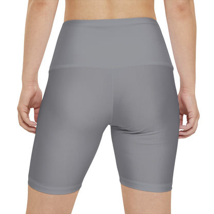 Women's Workout Shorts - Grey