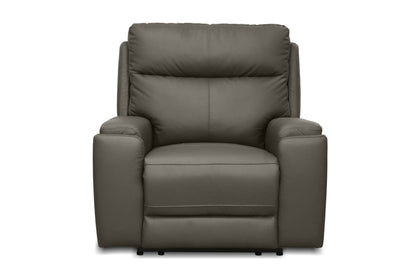 Arlo 41.3" Power Reclining Chair with Power Headrest in Leather Match - Available in 2 Colours