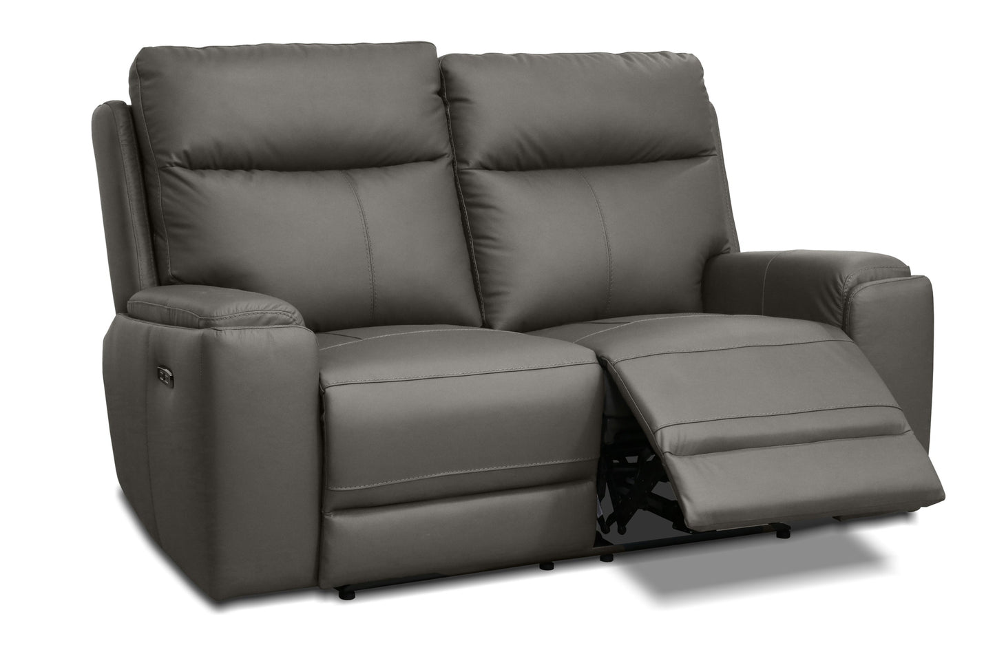 Arlo 64.2" Power Reclining Loveseat with Power Headrest in Leather Match - Available in 2 Colours