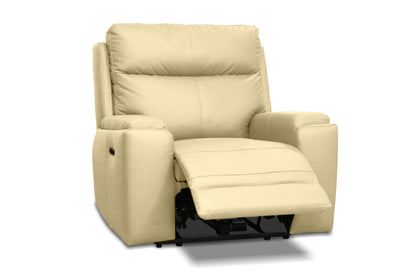 Arlo 41.3" Power Reclining Chair with Power Headrest in Leather Match - Available in 2 Colours