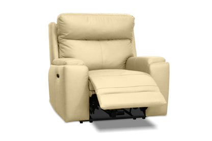 Levoluxe Chair Arlo 41.3" Power Reclining Chair with Power Headrest in Leather Match - Available in 2 Colours