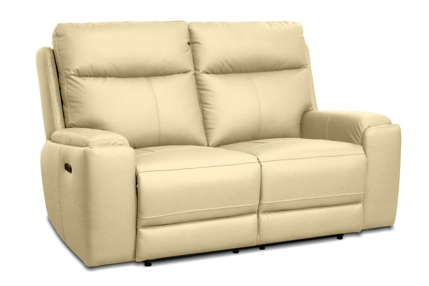 Levoluxe Loveseat Arlo 64.2" Power Reclining Loveseat with Power Headrest in Leather Match - Available in 2 Colours