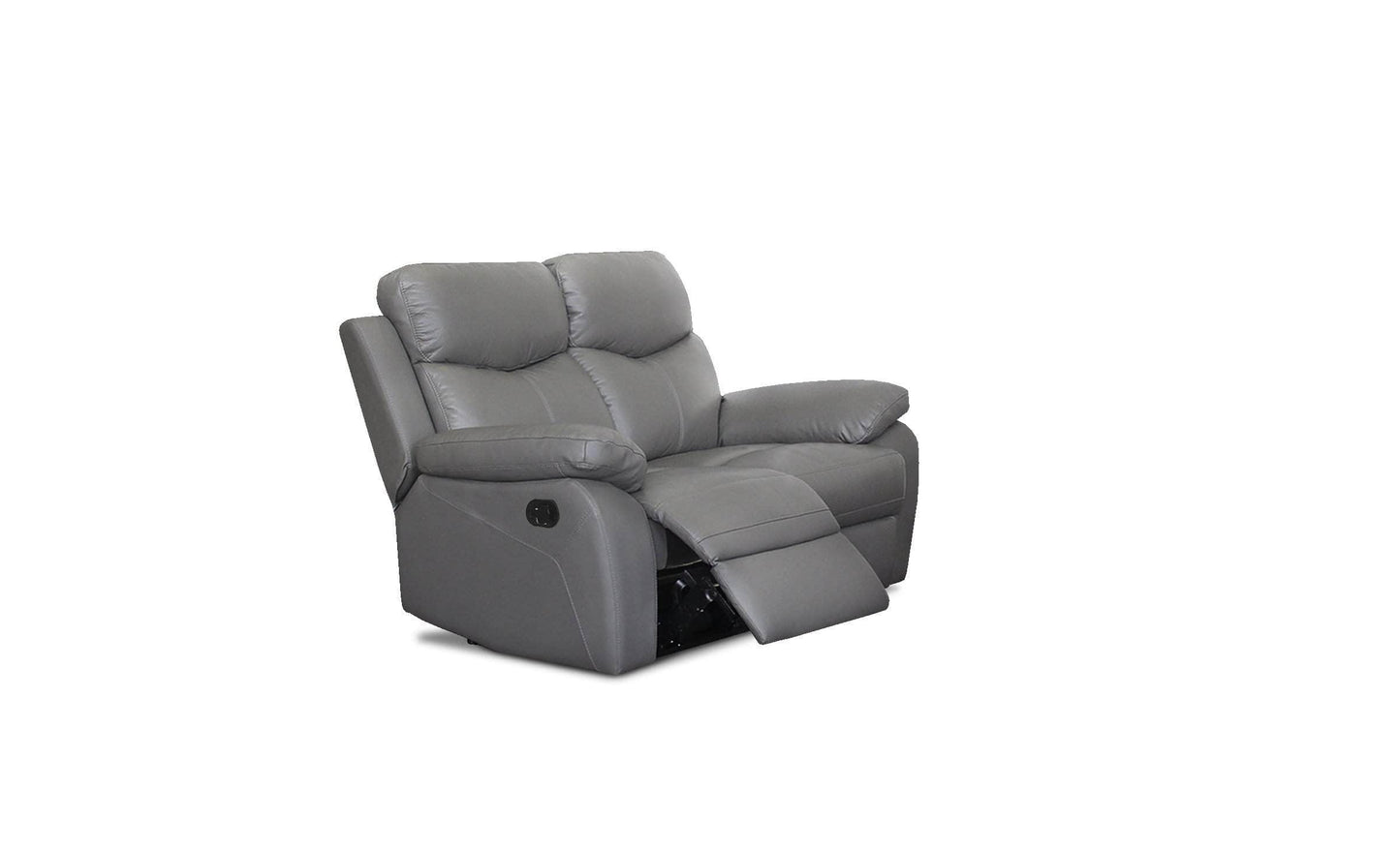 Levoluxe Loveseat Aveon 62" Pillow Top Arm Reclining Loveseat in Leather Match - Available in 2 Colours