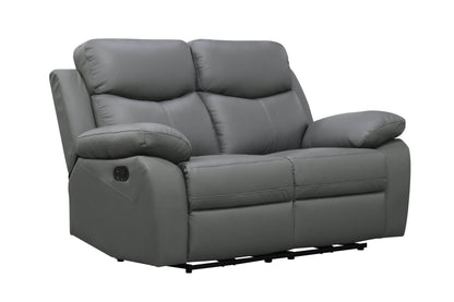 Levoluxe Loveseat Aveon 62" Pillow Top Arm Reclining Loveseat in Leather Match - Available in 2 Colours