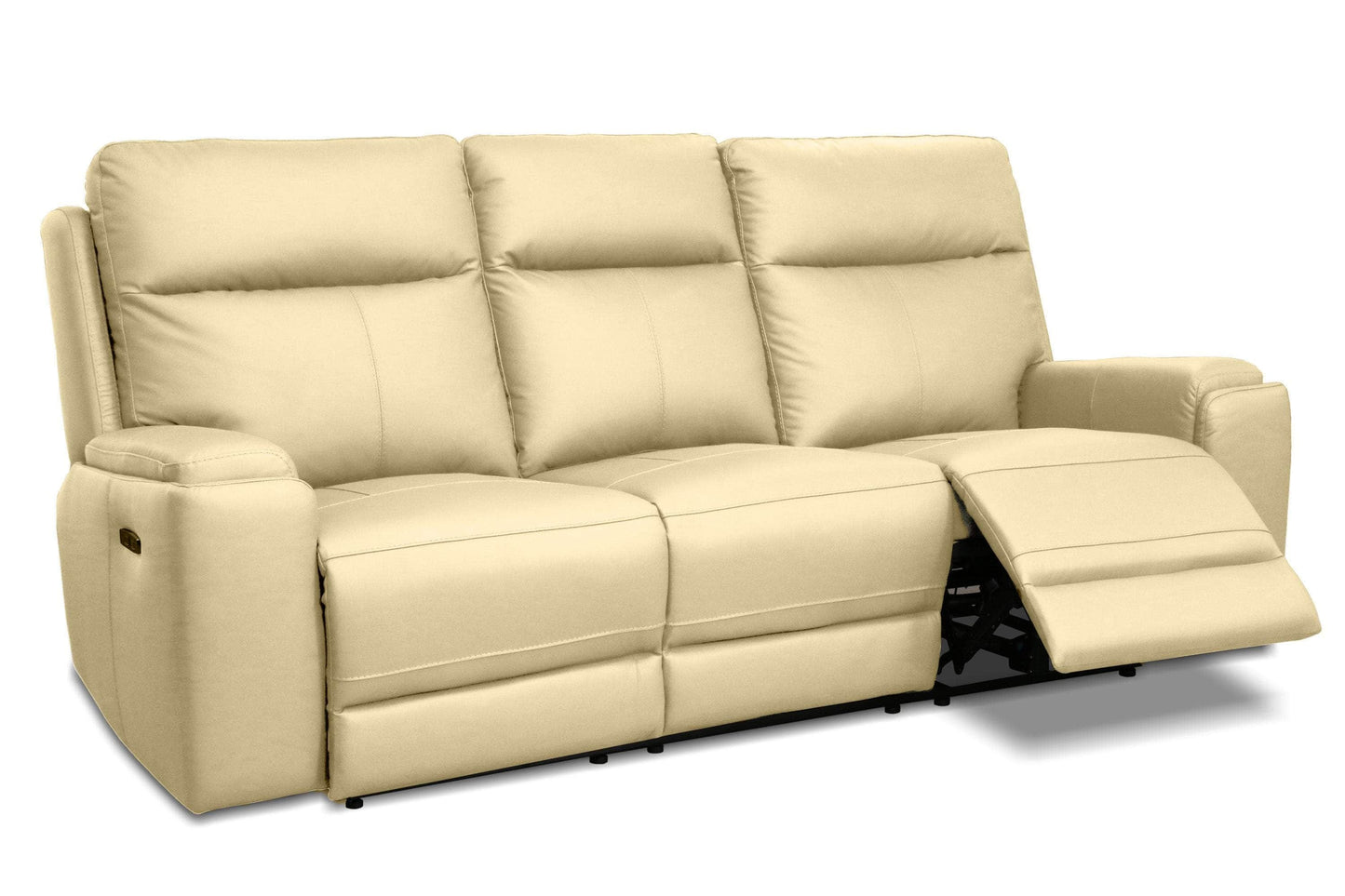 Levoluxe Sofa Arlo 87" Power Reclining Sofa with Power Headrest in Leather Match - Available in 2 Colours