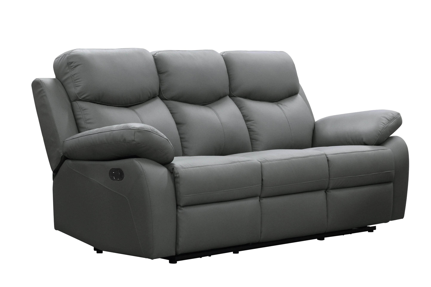 Levoluxe Sofa Aveon 83" Pillow Top Arm Reclining Sofa in Leather Match - Available in 2 Colours