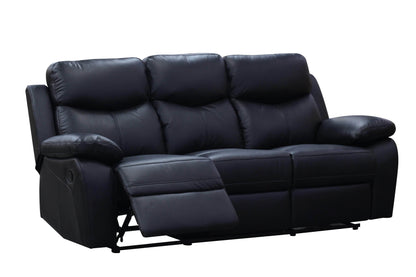 Levoluxe Sofa Aveon 83" Pillow Top Arm Reclining Sofa in Leather Match - Available in 2 Colours