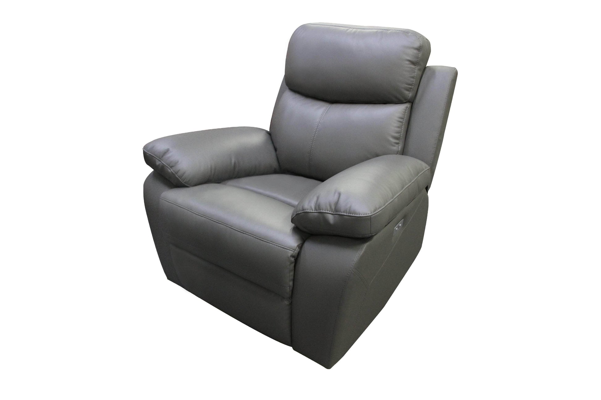 Levoluxe Aveon 38.5" Pillow Top Arm Reclining Chair in Leather Match - Available in 2 Colours