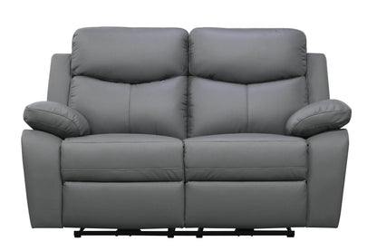 Levoluxe Aveon 62" Pillow Top Arm Reclining Loveseat in Leather Match - Available in 2 Colours