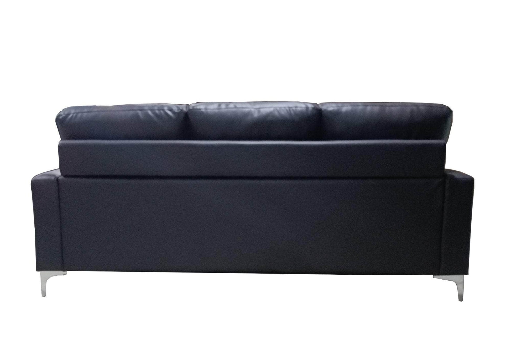 Review Sectional Del Mar 78.74" Wide Faux Leather Sectional Sofa with Reversible Chaise - Available in 2 Colours