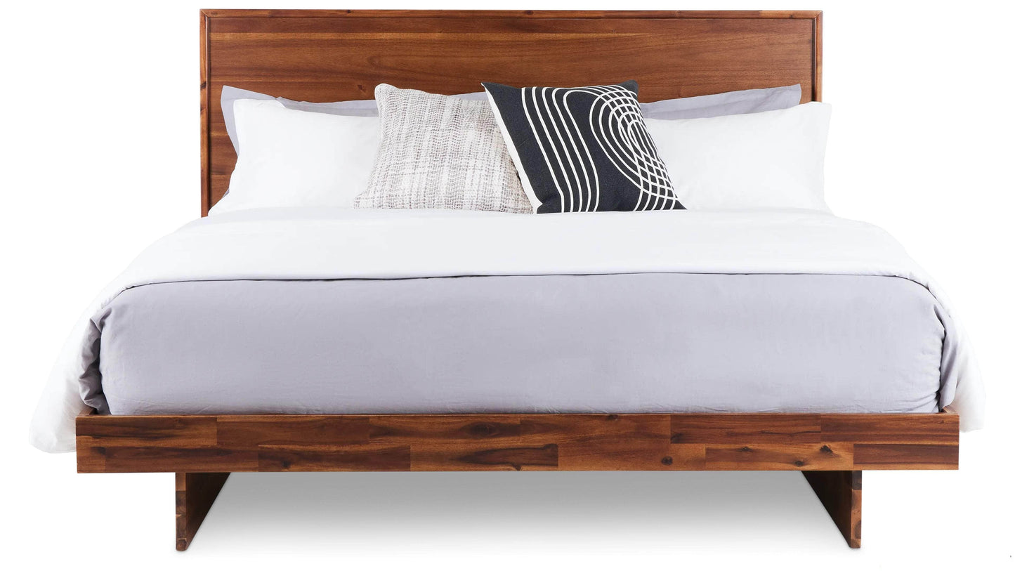 Rustic Classics Jasper Reclaimed Wood Platform Bed in Brown - Available in 2 Sizes