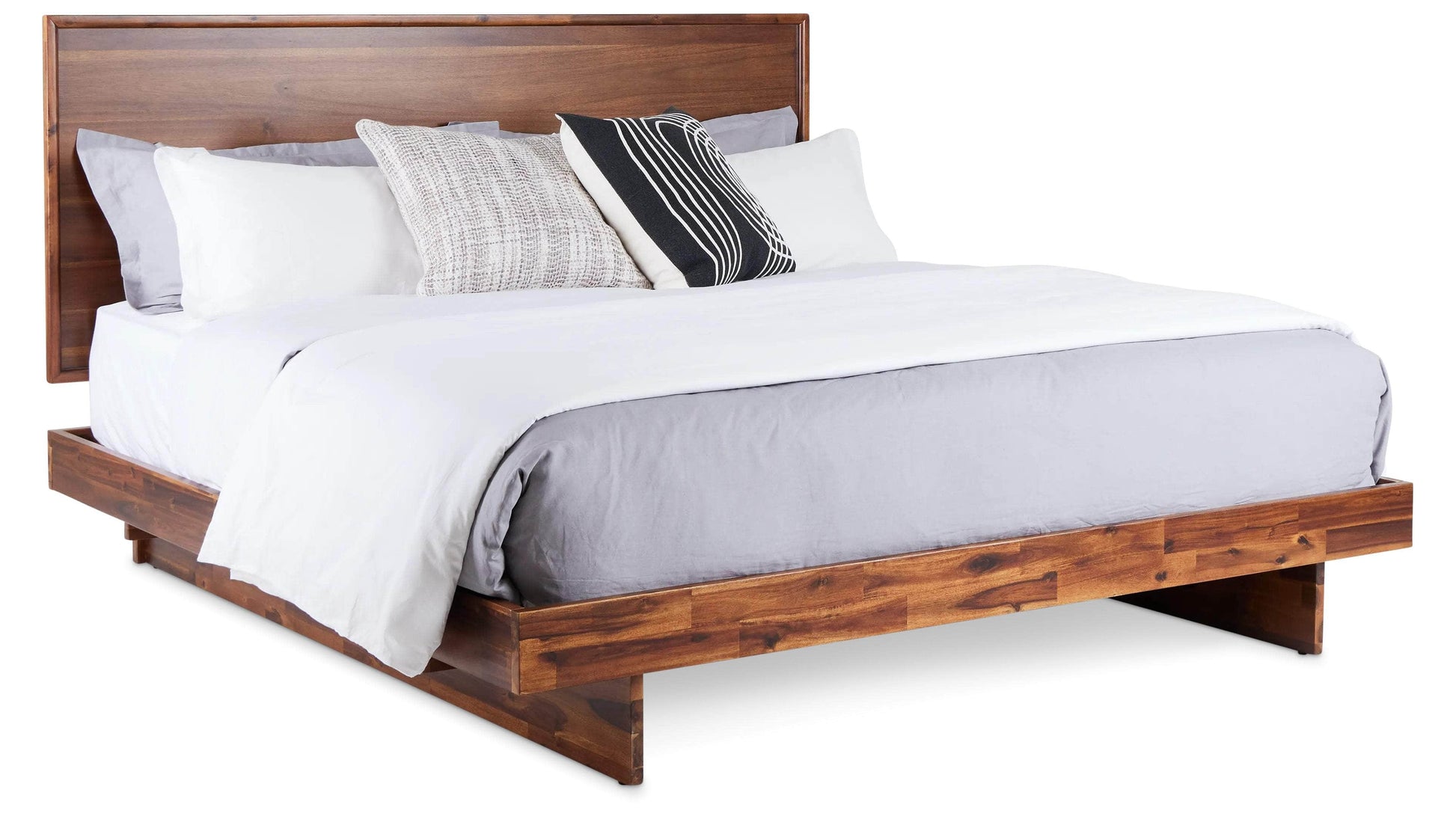 Rustic Classics Jasper Reclaimed Wood Platform Bed in Brown - Available in 2 Sizes