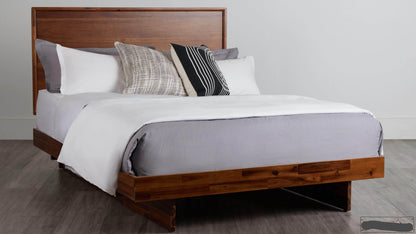 Rustic Classics Jasper Reclaimed Wood Platform Bed in Brown - Available in 2 Sizes