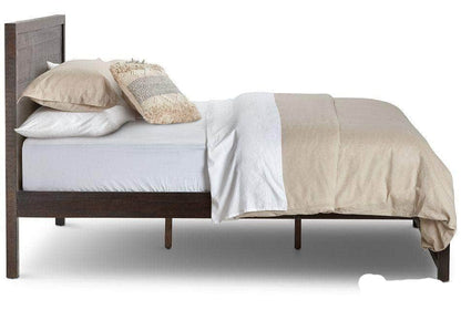 Rustic Classics Whistler Reclaimed Wood Platform Bed in Brown - Available in 2 Sizes