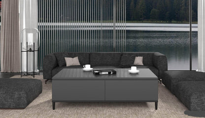 True Contemporary Edwin Grey Coffee Table