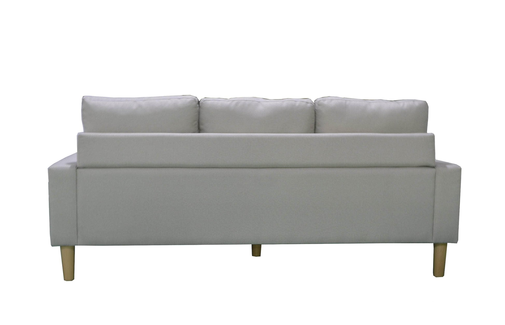 Urban Cali San Francisco 74.8" Wide Sectional Sofa with Reversible Chaise - Available in 4 Colours