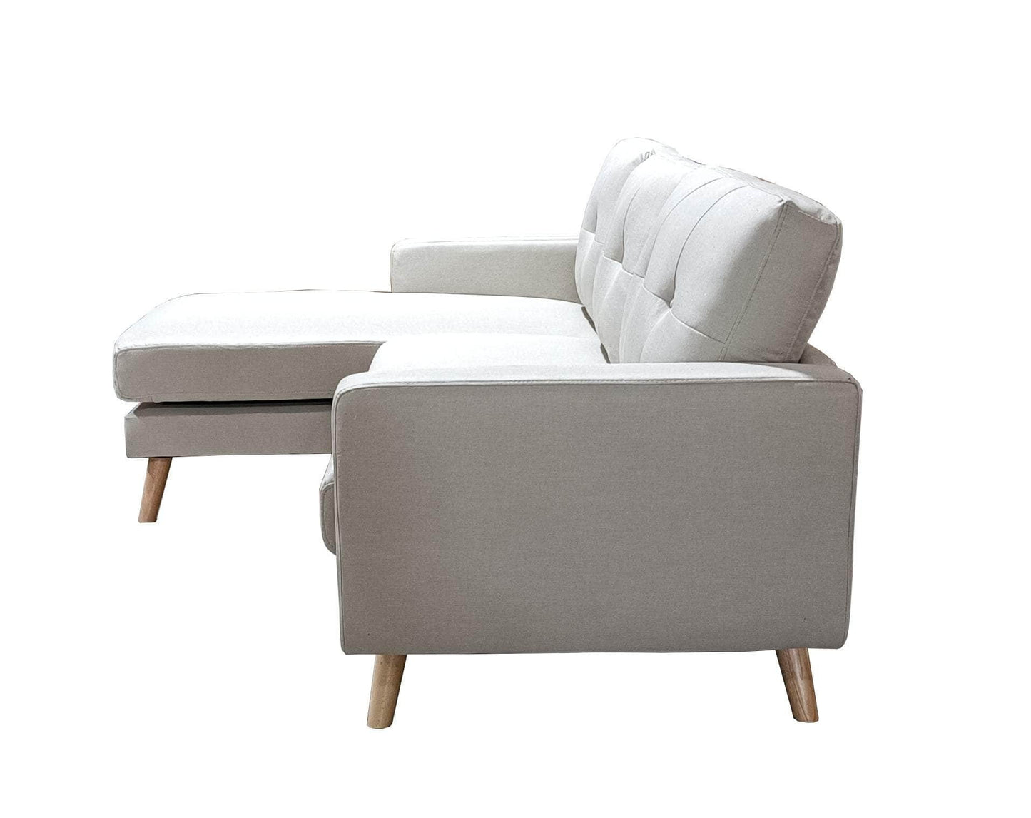 Urban Cali San Marino Tufted Sectional Sofa – Available in 2 Colours