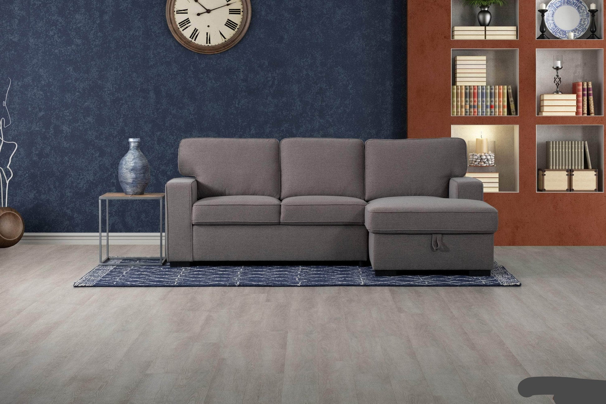 Urban Cali Sectional Sofa Santa Cruz Sectional Sofa