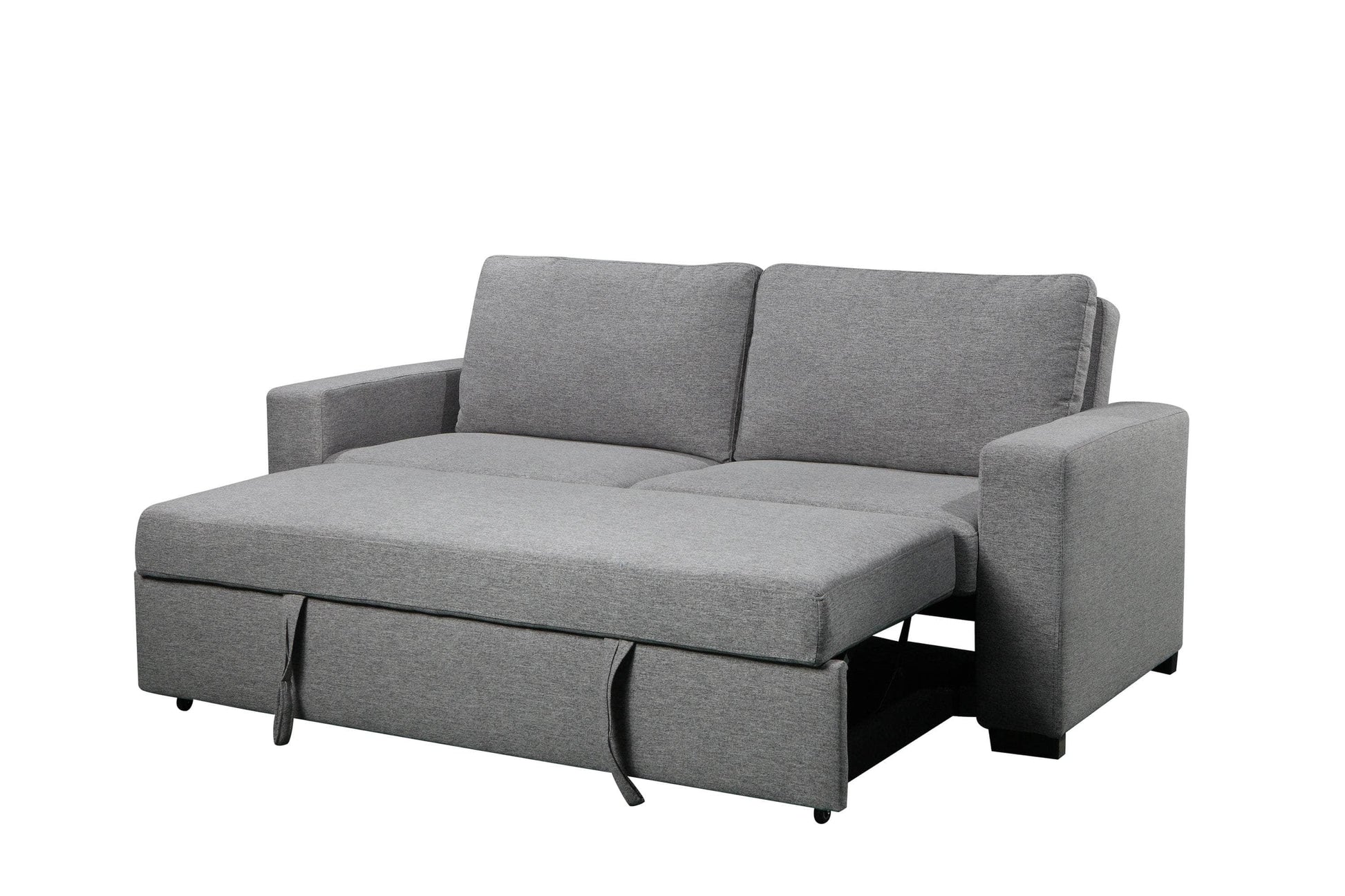 Urban Cali Sleeper Sectional Eureka Sleeper Sofa Bed in Solis Grey