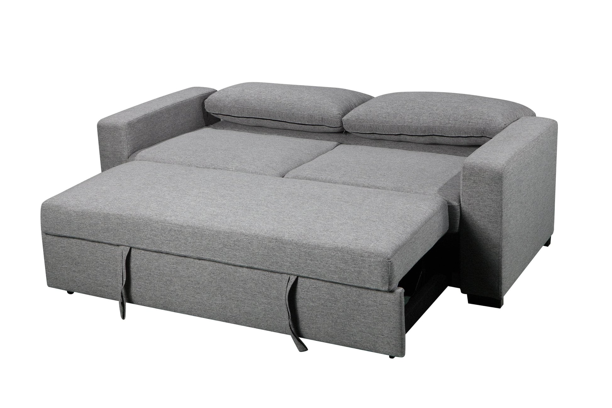 Urban Cali Sleeper Sectional Eureka Sleeper Sofa Bed in Solis Grey