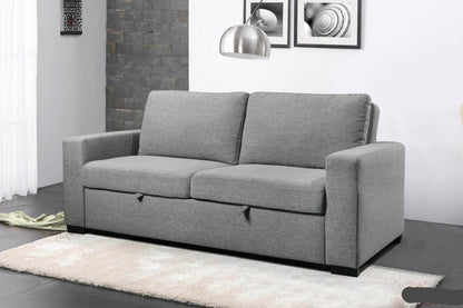 Urban Cali Sleeper Sectional Eureka Sleeper Sofa Bed in Solis Grey