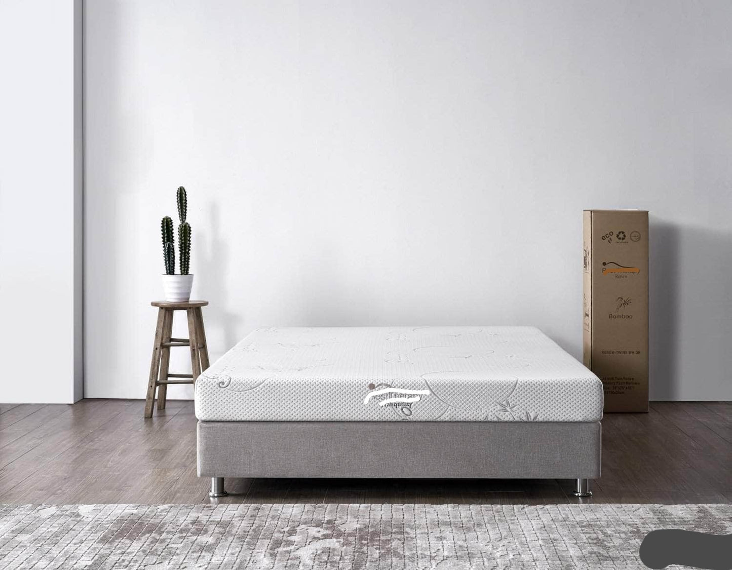 Rest Therapy Mattress 6 Inch Tranquility Bamboo Memory Foam Mattress - Available in 4 Sizes