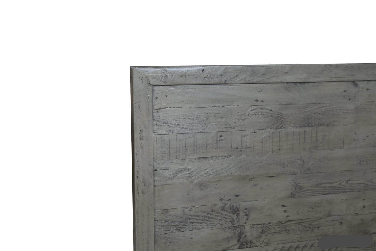 Rustic Classics Bed Whistler Reclaimed Wood Platform Bed with 4 Storage Drawers in Grey - Available in 2 Sizes