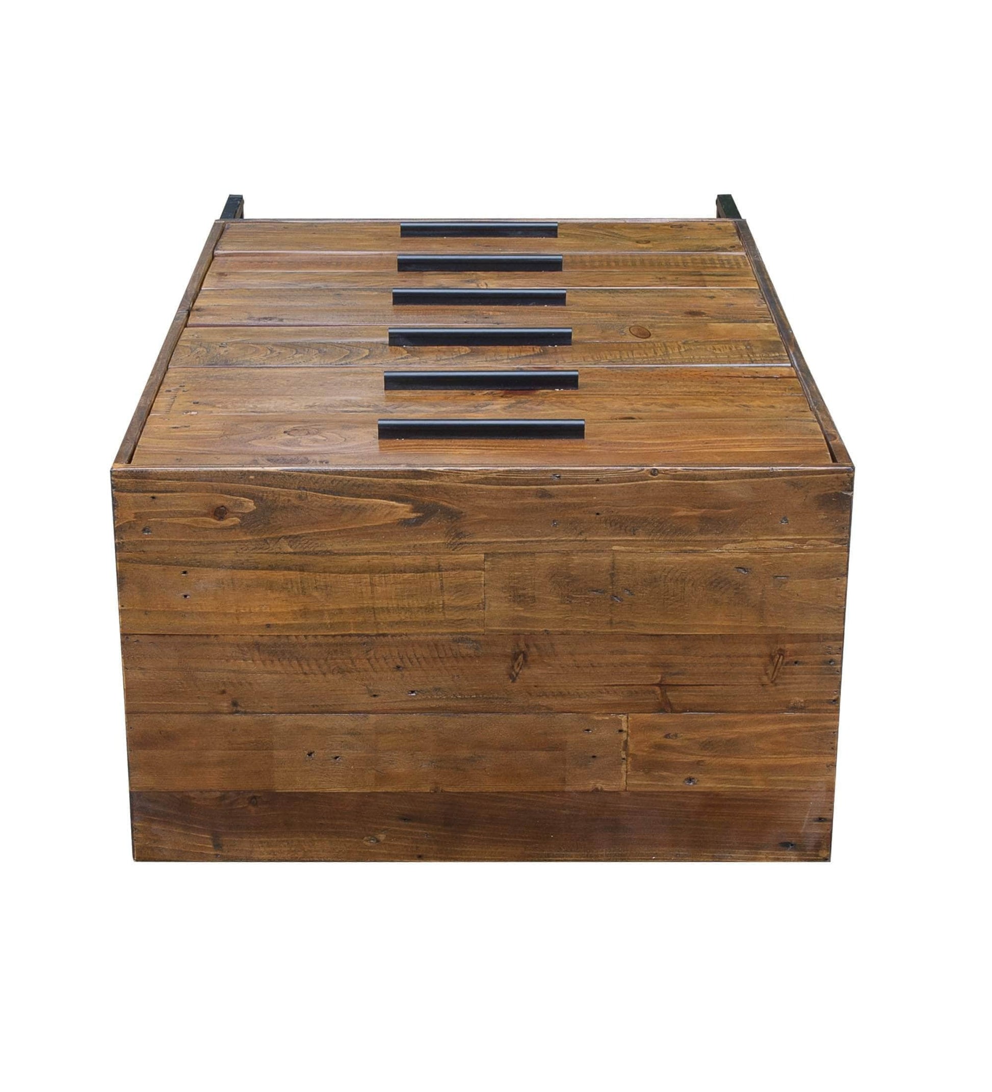 Rustic Classics Drawer Chest Blackcomb Reclaimed Wood and Metal 6 Drawer Chest in Coffee Bean