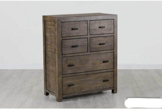 Rustic Classics Drawer Chest Whistler Reclaimed Wood 6 Drawer Chest in Grey