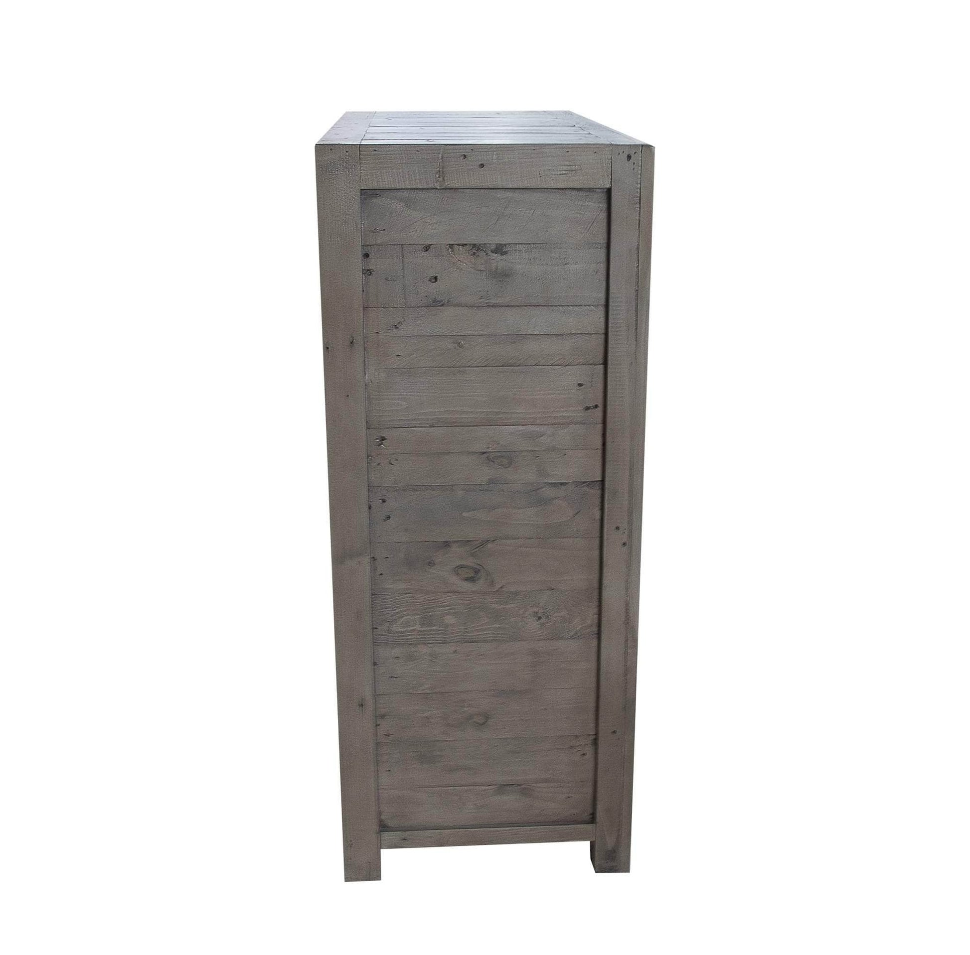 Rustic Classics Drawer Chest Whistler Reclaimed Wood 6 Drawer Chest in Grey