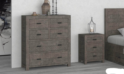 Rustic Classics Drawer Chest Whistler Reclaimed Wood 6 Drawer Chest in Grey