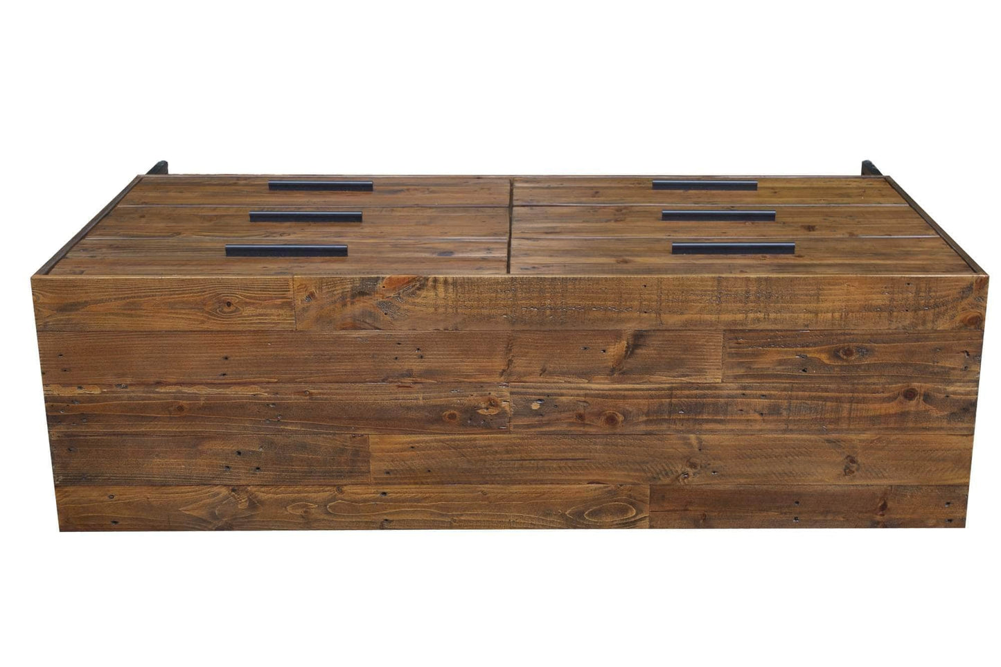 Rustic Classics Dresser Blackcomb Reclaimed Wood and Metal 6 Drawer Dresser in Coffee Bean