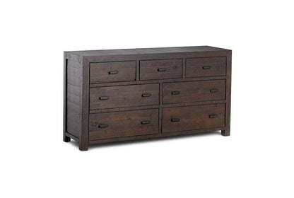 Rustic Classics Dresser Whistler Reclaimed Wood 7 Drawer Dresser in Brown