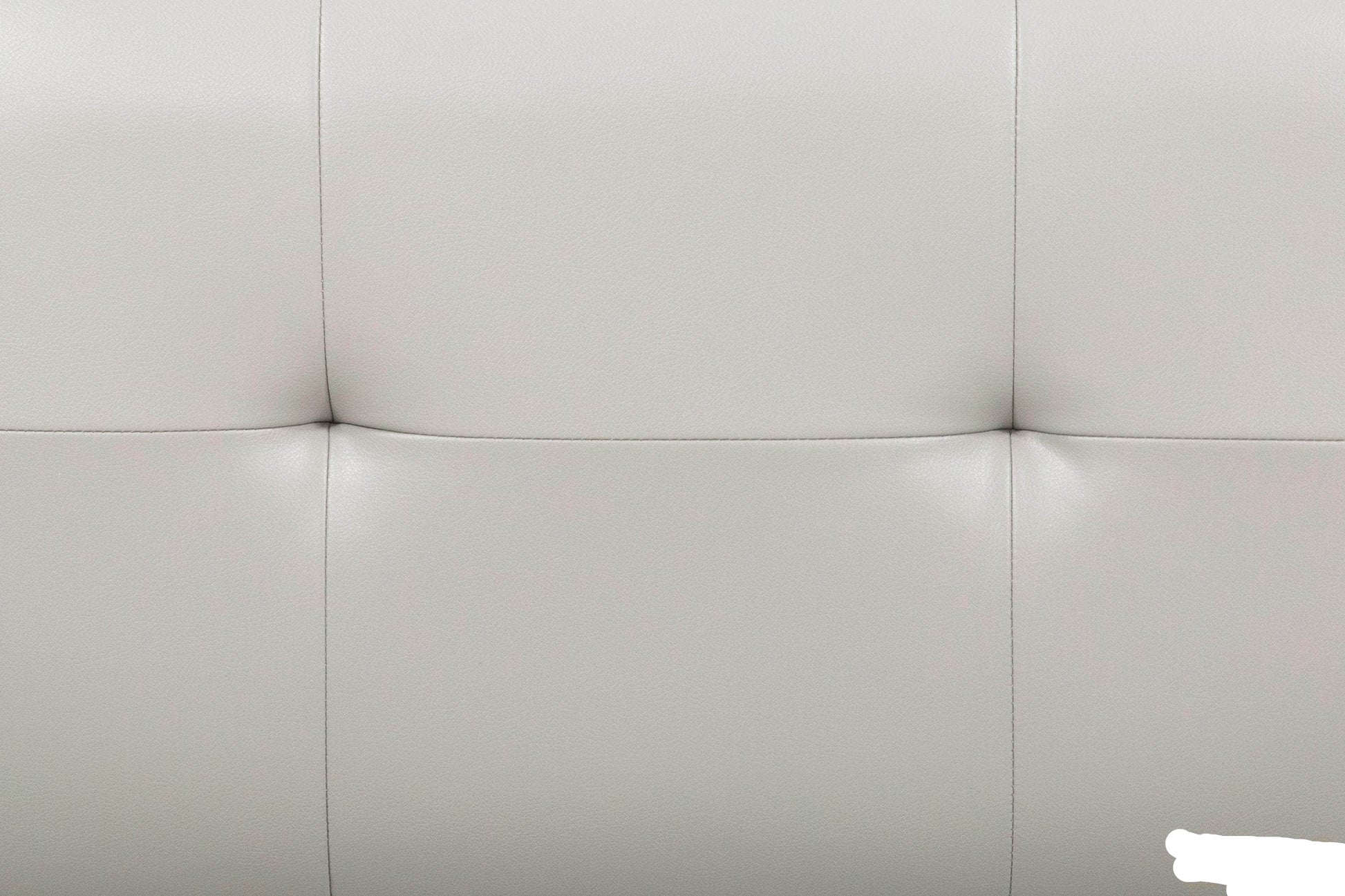 True Contemporary Loveseat William Tufted Faux Leather Loveseat - Available in 2 Colours