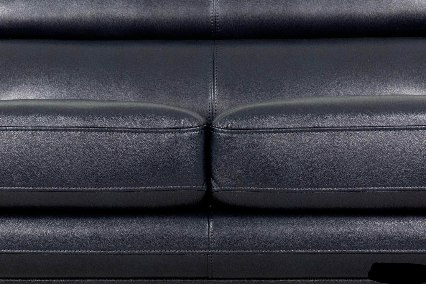 True Contemporary Loveseat William Tufted Faux Leather Loveseat - Available in 2 Colours