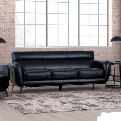 True Contemporary Sofa William Tufted Faux Leather Sofa - Available in 2 Colours