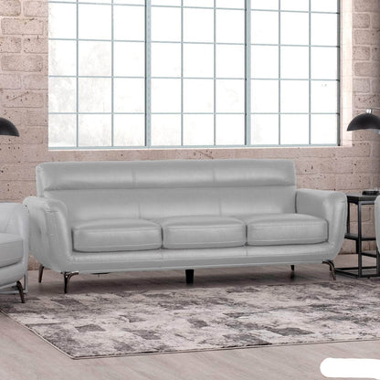 True Contemporary Sofa William Tufted Faux Leather Sofa - Available in 2 Colours