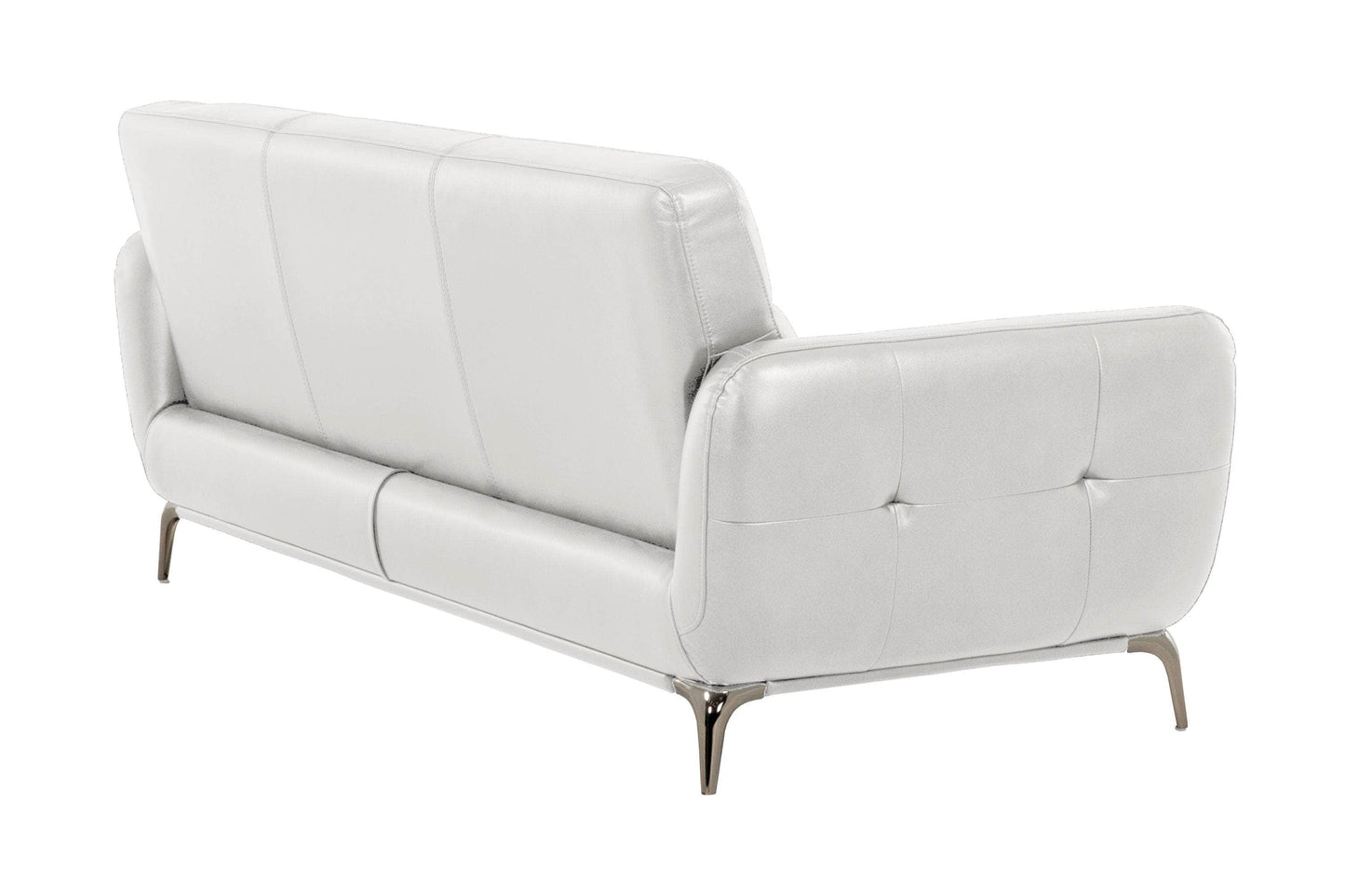 True Contemporary Sofa William Tufted Faux Leather Sofa - Available in 2 Colours