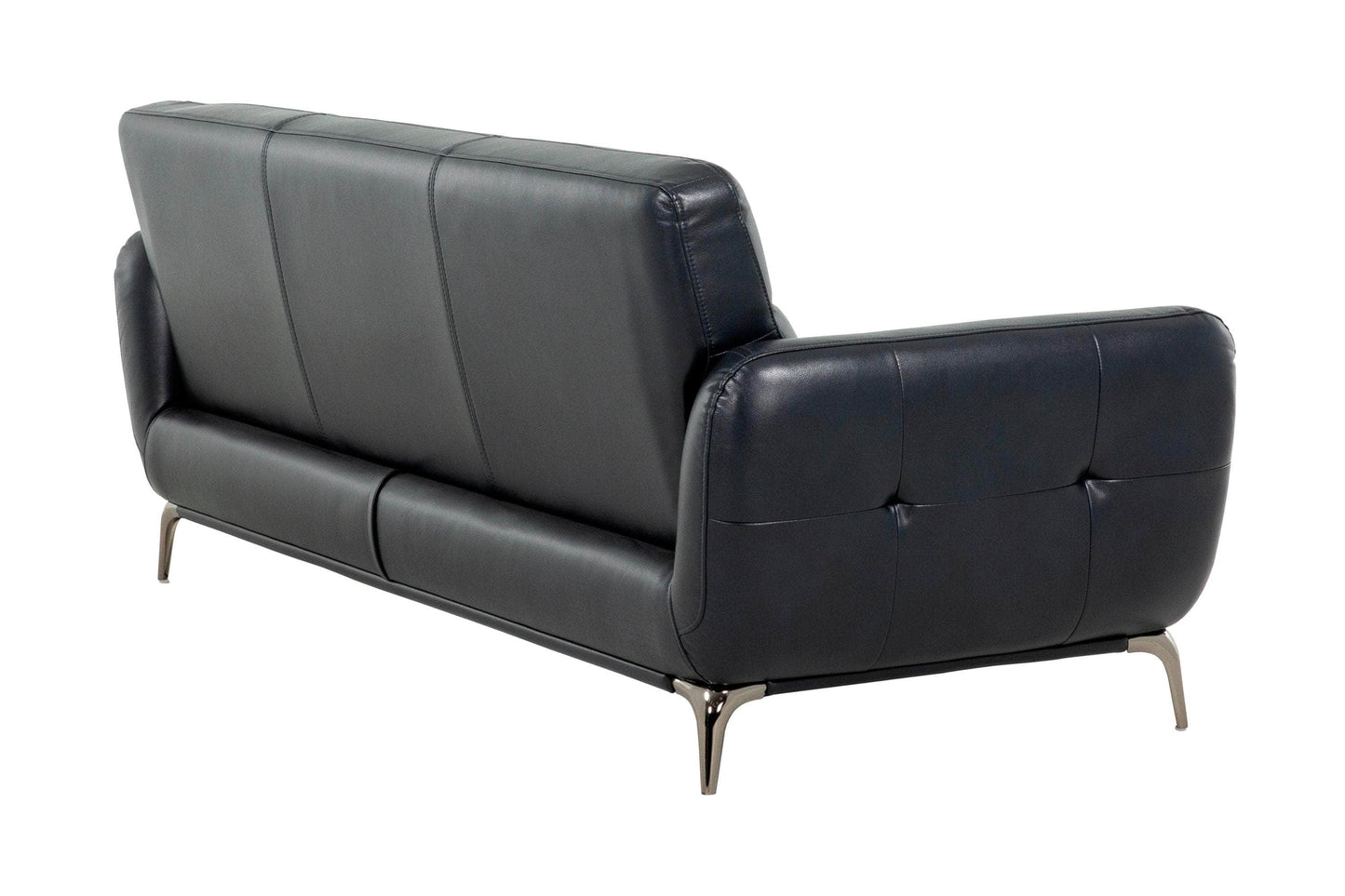 True Contemporary Sofa William Tufted Faux Leather Sofa - Available in 2 Colours