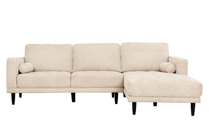 Urban Cali Sectional Palm Springs Sectional Sofa in Nora Oat