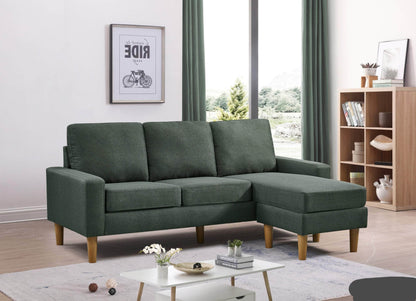 Urban Cali Sectional San Francisco 74.8" Wide Sectional Sofa with Reversible Chaise - Available in 4 Colours