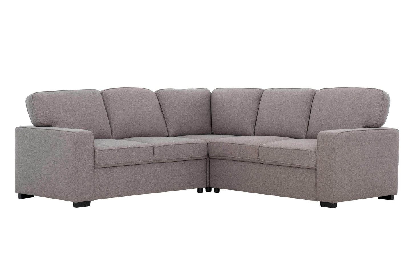 Urban Cali Sectional Santa Cruz Modular Corner Sectional Sofa in Solis Dark Grey