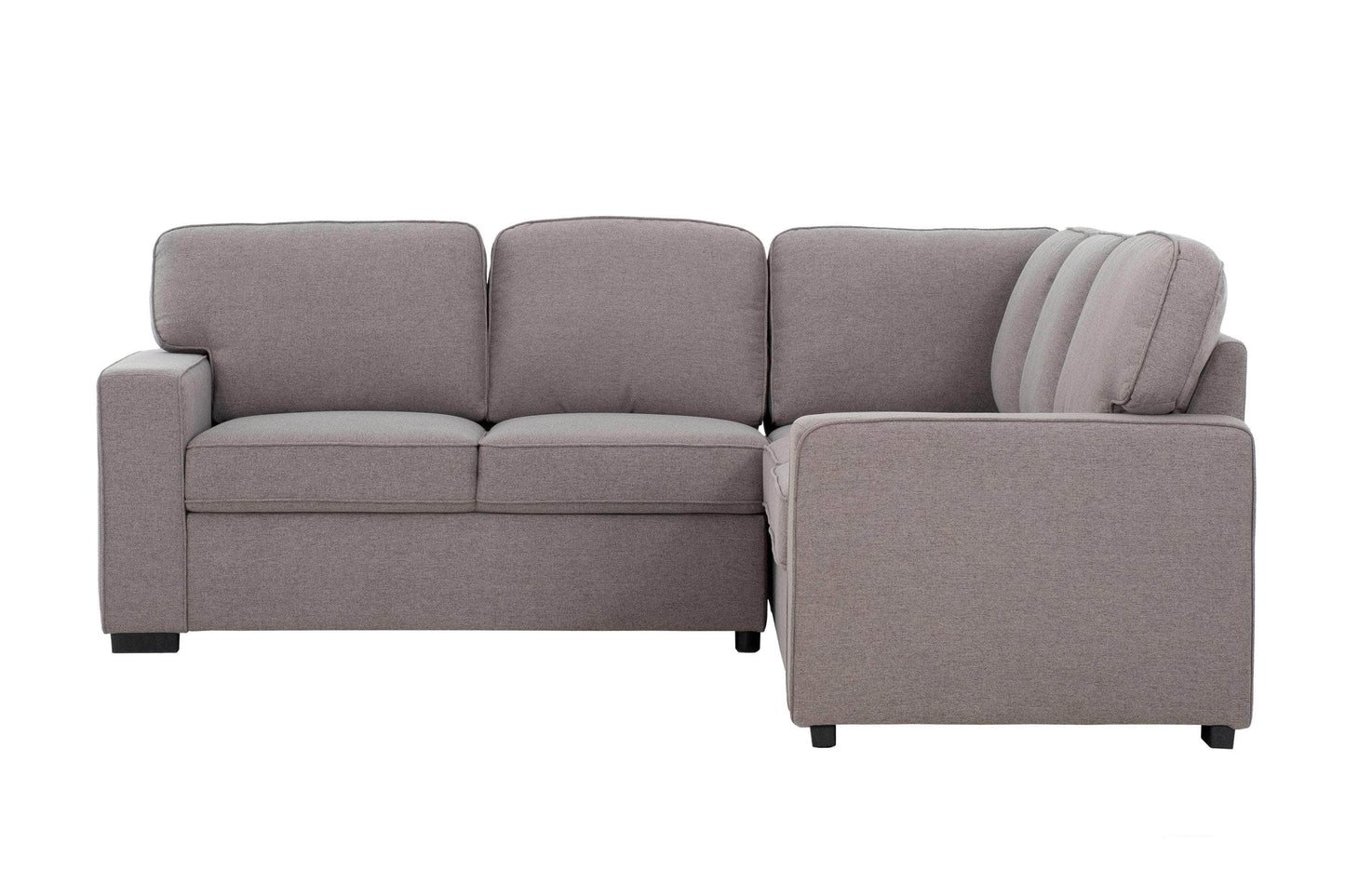 Urban Cali Sectional Santa Cruz Modular Corner Sectional Sofa in Solis Dark Grey