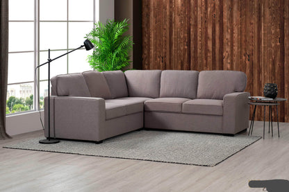 Urban Cali Sectional Santa Cruz Modular Corner Sectional Sofa in Solis Dark Grey