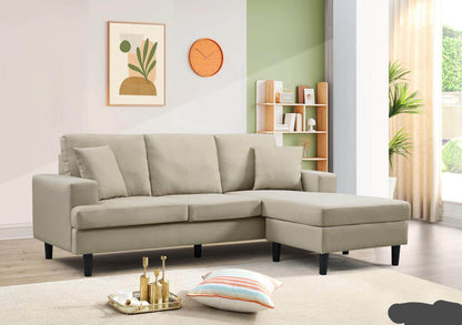 Urban Cali Sectional Sophia 84" Wide Sectional Sofa with Reversible Chaise - Available in 4 Colours